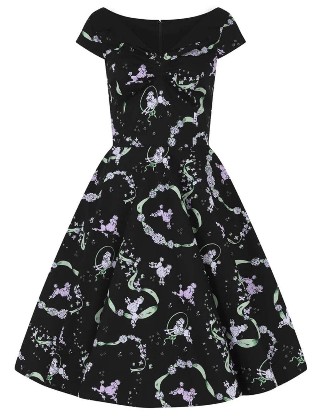 Hell Bunny Lexie 50's Poodle Dress - Picture 5 of 10